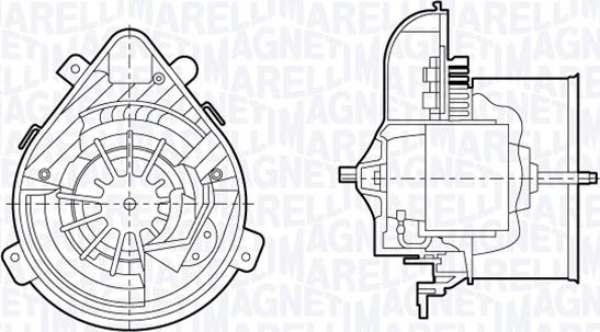 Magneti Marelli 069412694010 - Вентилятор салона autosila-amz.com