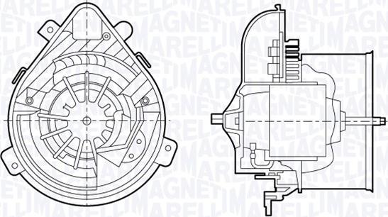 Magneti Marelli 069412695010 - Вентилятор салона autosila-amz.com