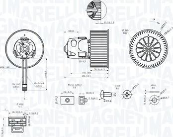 Magneti Marelli 069412344010 - Вентилятор салона autosila-amz.com