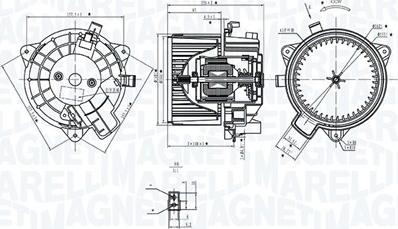 Magneti Marelli 069412381010 - Вентилятор салона autosila-amz.com