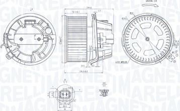 Magneti Marelli 069412240010 - Вентилятор салона autosila-amz.com