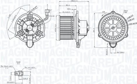 Magneti Marelli 069412752010 - Вентилятор салона autosila-amz.com