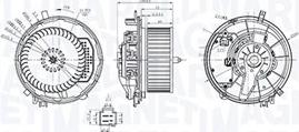 Magneti Marelli 069412769010 - Вентилятор салона autosila-amz.com