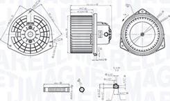 Magneti Marelli 069412765010 - Вентилятор салона autosila-amz.com