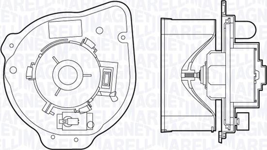 Magneti Marelli 069412708010 - Вентилятор салона autosila-amz.com