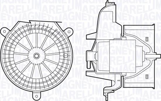 Magneti Marelli 069412712010 - Вентилятор салона autosila-amz.com