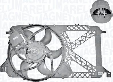 Magneti Marelli 069422819010 - Вентилятор, охлаждение двигателя autosila-amz.com