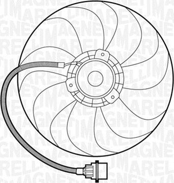 Magneti Marelli 069422272010 - Вентилятор, охлаждение двигателя autosila-amz.com