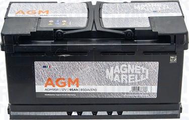 Magneti Marelli 069095850009 - Стартерная аккумуляторная батарея, АКБ autosila-amz.com