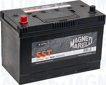 Magneti Marelli 069095800018 - Стартерная аккумуляторная батарея, АКБ autosila-amz.com