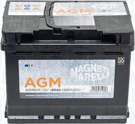 Magneti Marelli 069060680009 - Стартерная аккумуляторная батарея autosila-amz.com