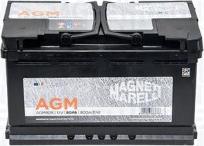 Magneti Marelli 069080800009 - Стартерная аккумуляторная батарея, АКБ autosila-amz.com