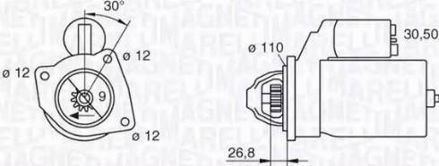 Magneti Marelli 063217410010 - Стартер autosila-amz.com