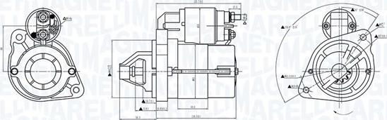 Magneti Marelli 063731508010 - Генератор autosila-amz.com