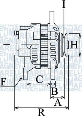 Magneti Marelli 063731671010 - Генератор autosila-amz.com