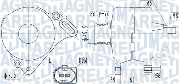 Magneti Marelli 063732065010 - Генератор autosila-amz.com