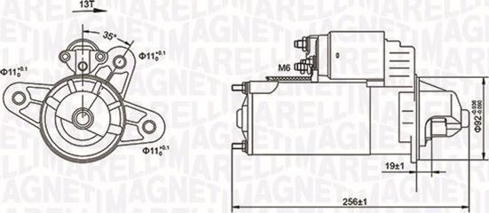 Magneti Marelli 063720977010 - Стартер autosila-amz.com