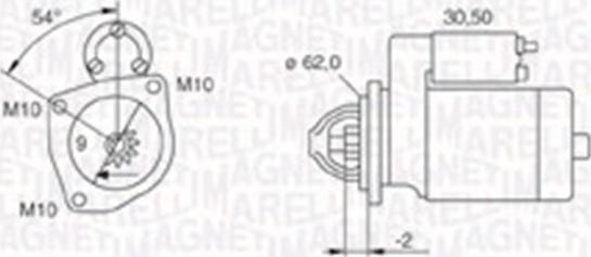 Magneti Marelli 063720566010 - Стартер autosila-amz.com