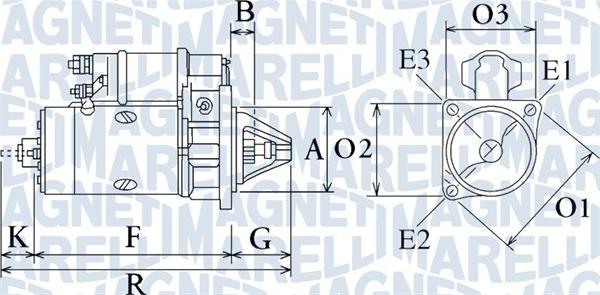 Magneti Marelli 063720325010 - Стартер autosila-amz.com