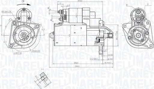 Magneti Marelli 063721447010 - Стартер autosila-amz.com