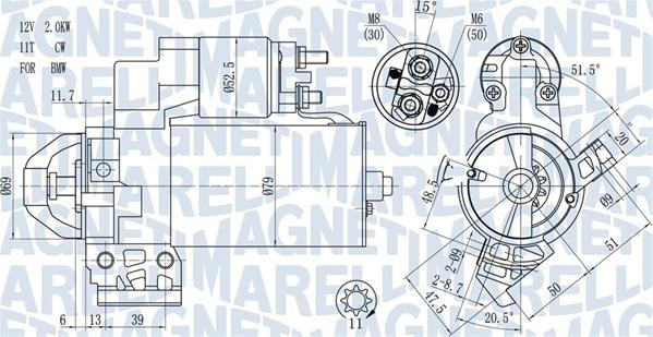 Magneti Marelli 063721466010 - Стартер autosila-amz.com