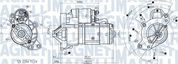 Magneti Marelli 063721416010 - Стартер autosila-amz.com