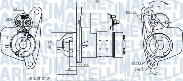 Magneti Marelli 063721418010 - Стартер autosila-amz.com