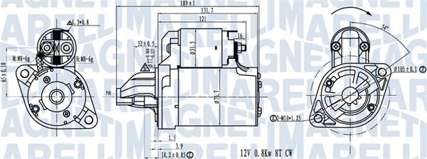 Magneti Marelli 063721311010 - Стартер autosila-amz.com