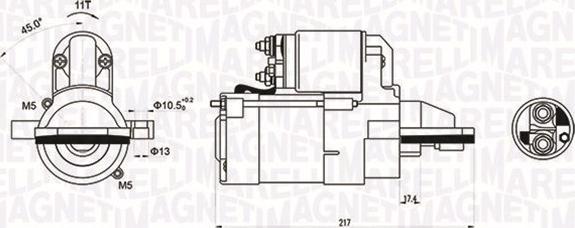 Magneti Marelli 063721246010 - Стартер autosila-amz.com