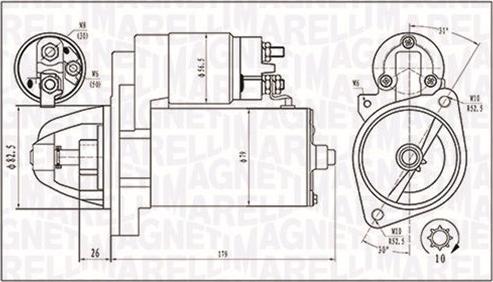 Magneti Marelli 063721202010 - Стартер autosila-amz.com