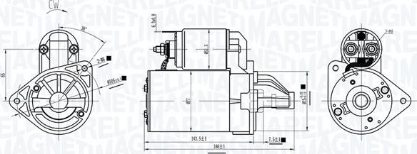 Magneti Marelli 063721718010 - Стартер autosila-amz.com