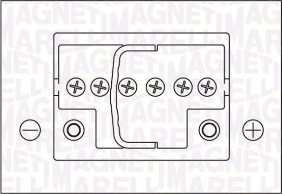 Magneti Marelli 067300490005 - Стартерная аккумуляторная батарея, АКБ autosila-amz.com