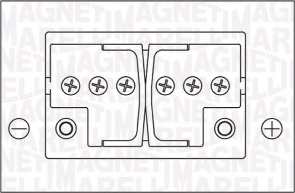 Magneti Marelli 067300500005 - Стартерная аккумуляторная батарея, АКБ autosila-amz.com