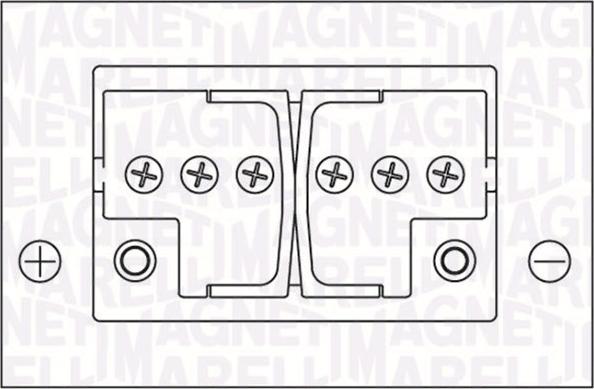 Magneti Marelli 067300300005 - Стартерная аккумуляторная батарея, АКБ autosila-amz.com