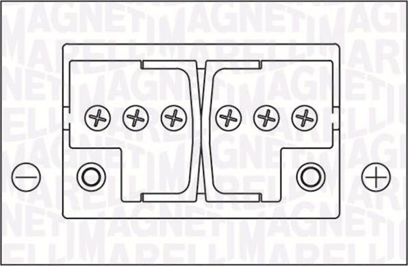 Magneti Marelli 067300280005 - Стартерная аккумуляторная батарея, АКБ autosila-amz.com