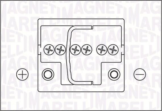 Magneti Marelli 067300220005 - Стартерная аккумуляторная батарея, АКБ autosila-amz.com