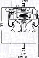 Magneti Marelli 030607020282 - Кожух пневматической рессоры autosila-amz.com