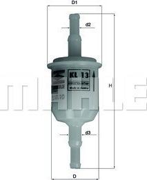 Magneti Marelli 154070001510 - Топливный фильтр autosila-amz.com