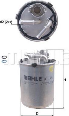 Magneti Marelli 154703416990 - Топливный фильтр autosila-amz.com