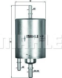 Magneti Marelli 154703644550 - Топливный фильтр autosila-amz.com