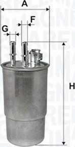 Magneti Marelli 153071760220 - Топливный фильтр autosila-amz.com