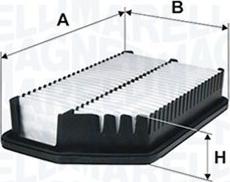 Magneti Marelli 153071762528 - Воздушный фильтр, двигатель autosila-amz.com