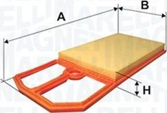 Magneti Marelli 153071762512 - Воздушный фильтр, двигатель autosila-amz.com