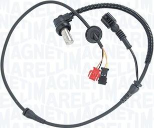 Magneti Marelli 172100022010 - Датчик ABS, частота вращения колеса autosila-amz.com