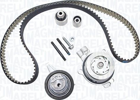 Magneti Marelli 341406640001 - Водяной насос + комплект зубчатого ремня ГРМ autosila-amz.com