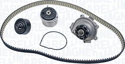 Magneti Marelli 341406350001 - Водяной насос + комплект зубчатого ремня ГРМ autosila-amz.com