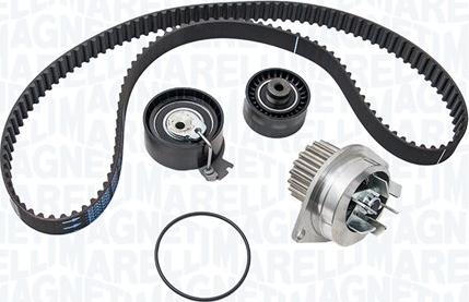 Magneti Marelli 341401680001 - Водяной насос + комплект зубчатого ремня ГРМ autosila-amz.com