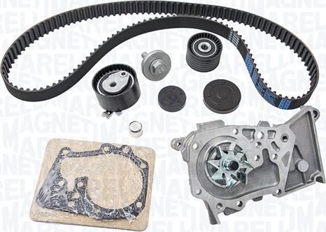 Magneti Marelli 341401270001 - Водяной насос + комплект зубчатого ремня ГРМ autosila-amz.com