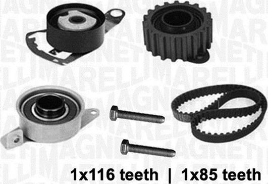 Magneti Marelli 341304180000 - Комплект зубчатого ремня ГРМ autosila-amz.com