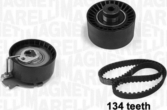 Magneti Marelli 341301680000 - Комплект зубчатого ремня ГРМ autosila-amz.com